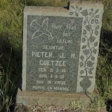 COETZEE Pieter J.H. 1952-1952