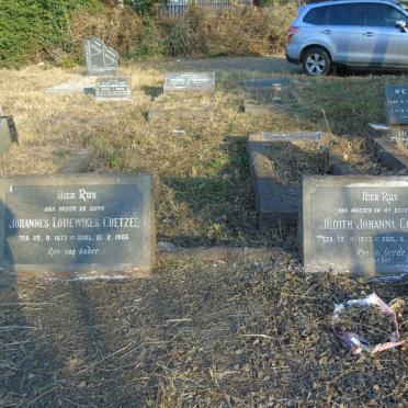 COETZEE Johannes Lodewikes 1873-1966 & Judith Johanna 1873-1964_1