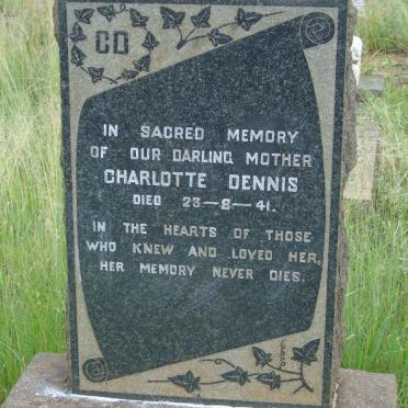 DENNIS Charlotte -1941