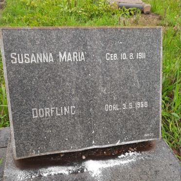 DORFLING Susanna Maria 1911-1958