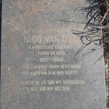 DYK Nico, van 1937-2000
