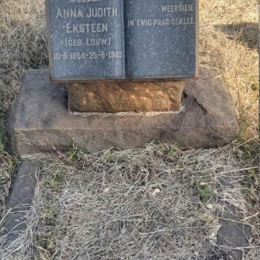 EKSTEEN Anna Judith nee LOUW 1864-1943