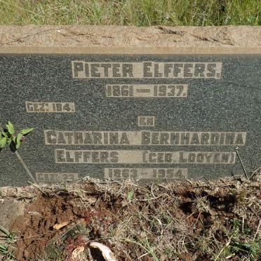 ELFFERS Pieter 1861-1937 &amp; Catharina Bernhardina LOOYEN 1863-1954