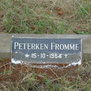 FROMME Peterken 1964-1964