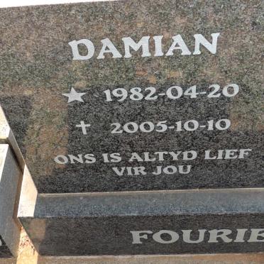 FOURIE Damian 1982-2005