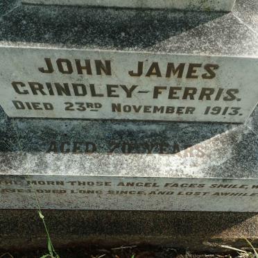 FERRIS John James, GRINDLEY -1913