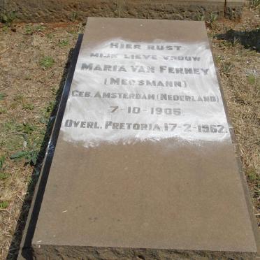 FERNY Maria, van nee MERSMANN 1905-1962
