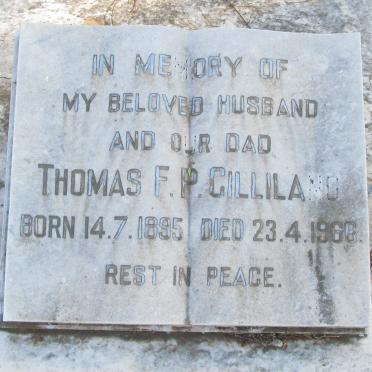 GILLILAND Thomas F.P. 1895-1966