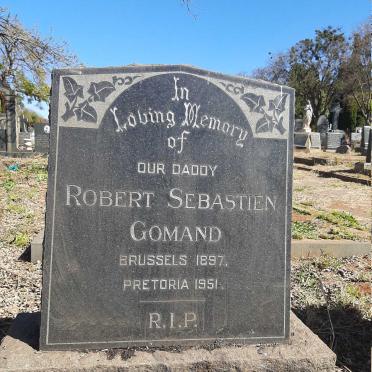 GOMAND Robert Sebastien 1897-1951