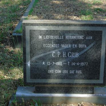 GRIB C.P.H. 1910-1977