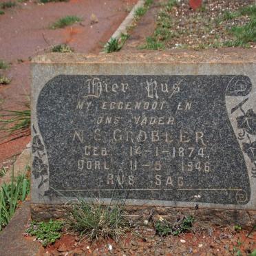 GROBLER N.S. 1874-1946