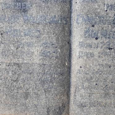 HOLMES Cornelius Wil?s 1859-1922 &amp; Christiana Maria GELDENHUYS 1859-1932