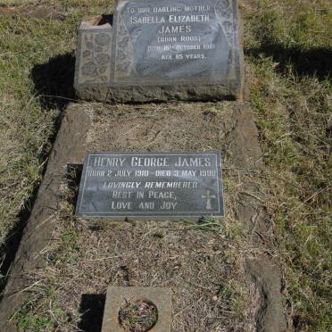 JAMES Henry George 1910-1998 &amp; Isabella Elizabeth ROOS -1961