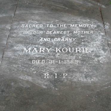 KOURIE Anthony 1910-1954 &amp; Mary -1969 _2