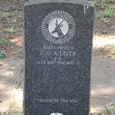 LEITH G.O.A. -1941
