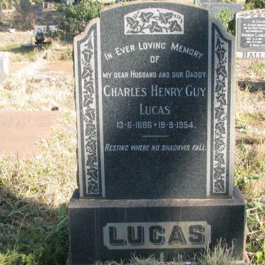 LUCAS Charles Henry Guy 1886-1954