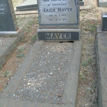 MAYER Erich 1876-1960
