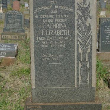 MCDONALD Cathrina Elizabeth nee ENGELBRECHT 1885-1942