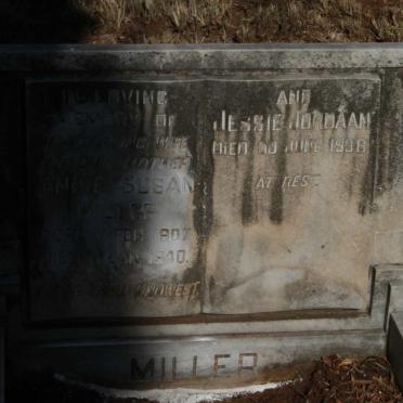 MILLER Annie Susan 1907-1940 :: JORDAAN Jessie -1938_1