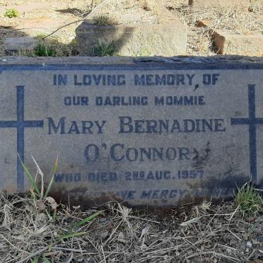 O'CONNOR Mary Bernadine -1957