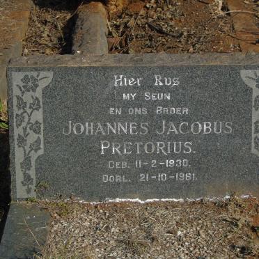 PRETORIUS Johannes Jacobus 1930-1961