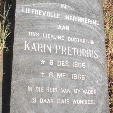 PRETORIUS Karin 1965-1965