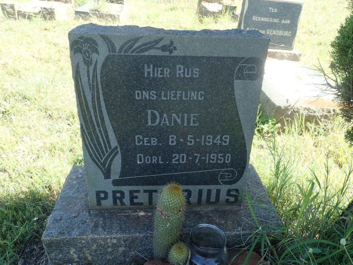 PRETORIUS Danie 1949-1950