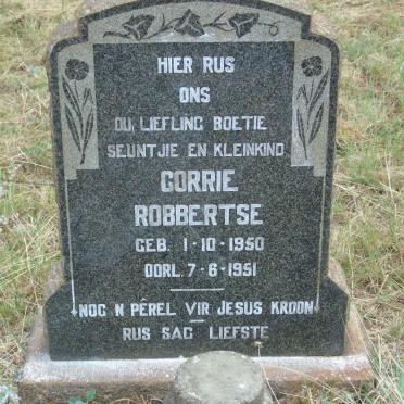 ROBBERTSE Corrie 1950-1951
