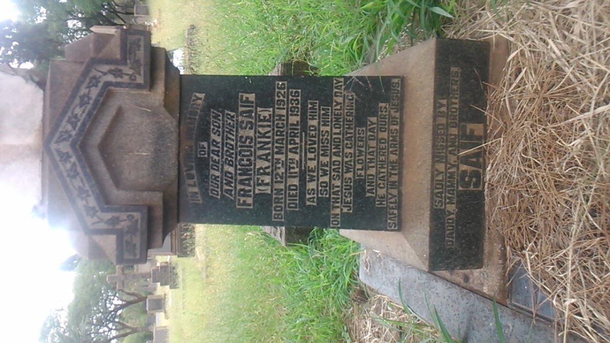 SAIF Francois 1926-1936