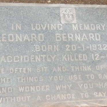 SHAW Leonard Bernard 1932-1945