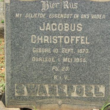 SWANEPOEL Jacobus Christoffel 1873-1955