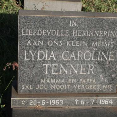 TENNER Lydia Caroline 1963-1964