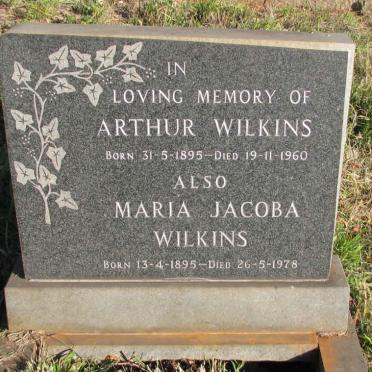 WILKINS Arthur 1895-1960 &amp; Maria Jacoba 1895-1978