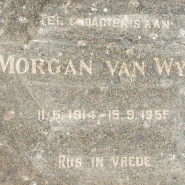 WYK Morgan, van 1914-1955