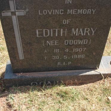 CONROY Edith Mary nee O'DOWD 1907-1986