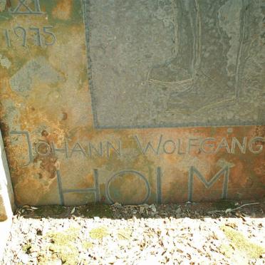 HOLM Johann Wolfgang 1939-1975