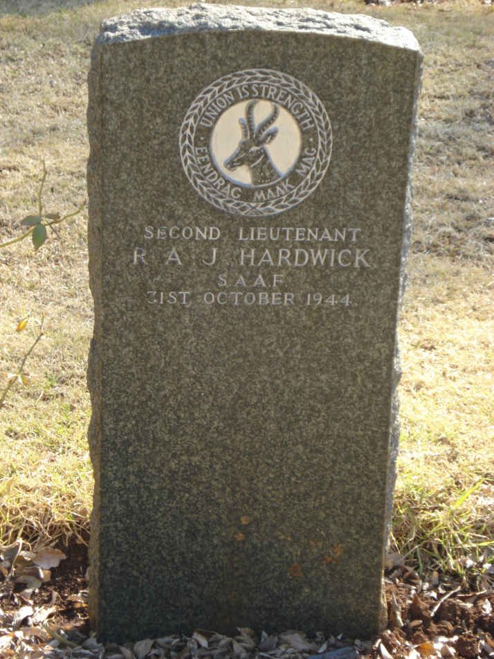 HARDWICK R.A.J. -1944