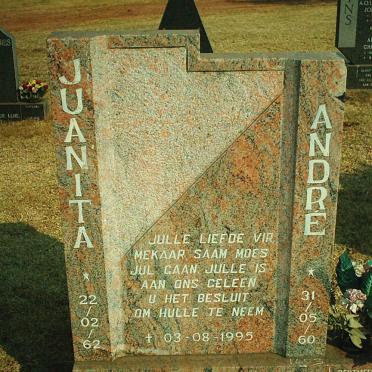 PLESSIS Andre, du  1960-1995 &amp; Juanita 1962-1995