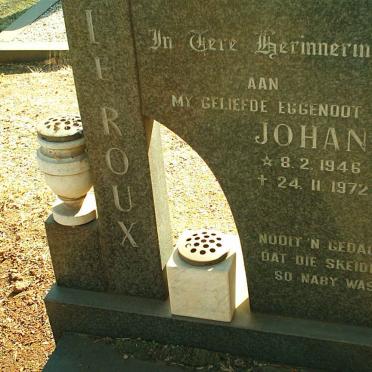 ROUX Johan, le 1946-1972