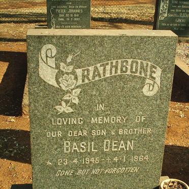 RATHBONE Basil Dean 1945-1964