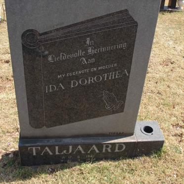 TALJAARD Ida Dorothea 1941-1984