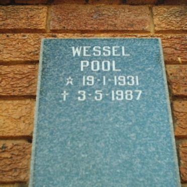 POOL Wessel 1931-1987