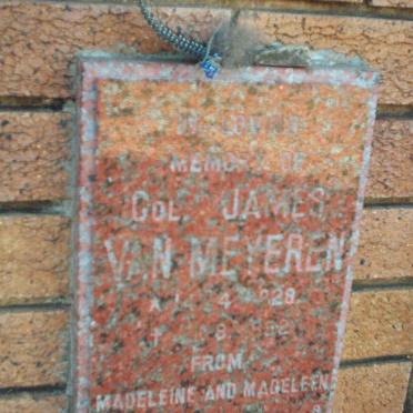 MEYEREN James, van 1929-1992