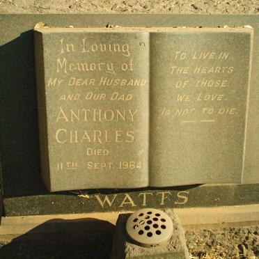 WATTS Anthony Charles -1964