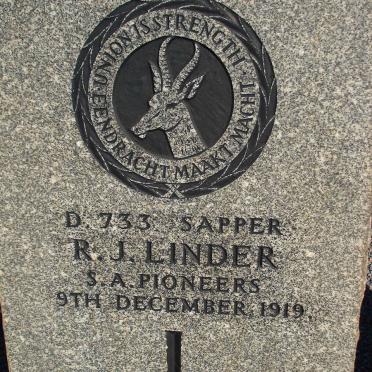 LINDER R.J. -1919