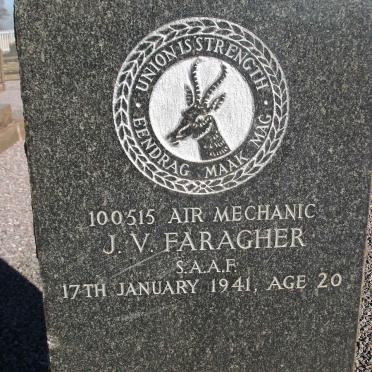 FARAGHER J.V. -1941