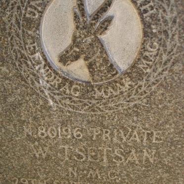 TSETSAN W. -1944