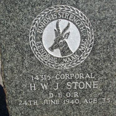 STONE H.W.J. -1940