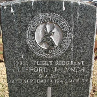 LYNCH Clifford J. -1945