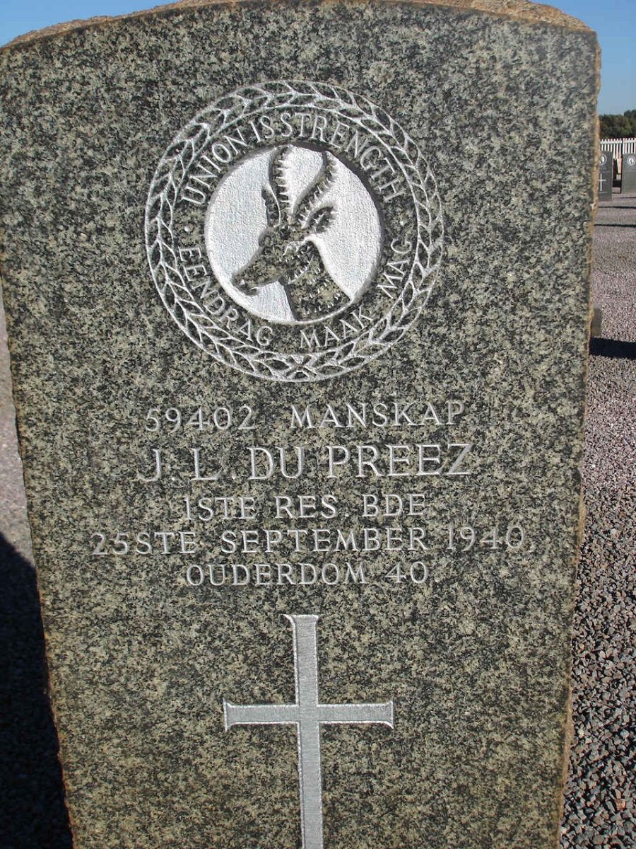 PREEZ J.L., du -1940
